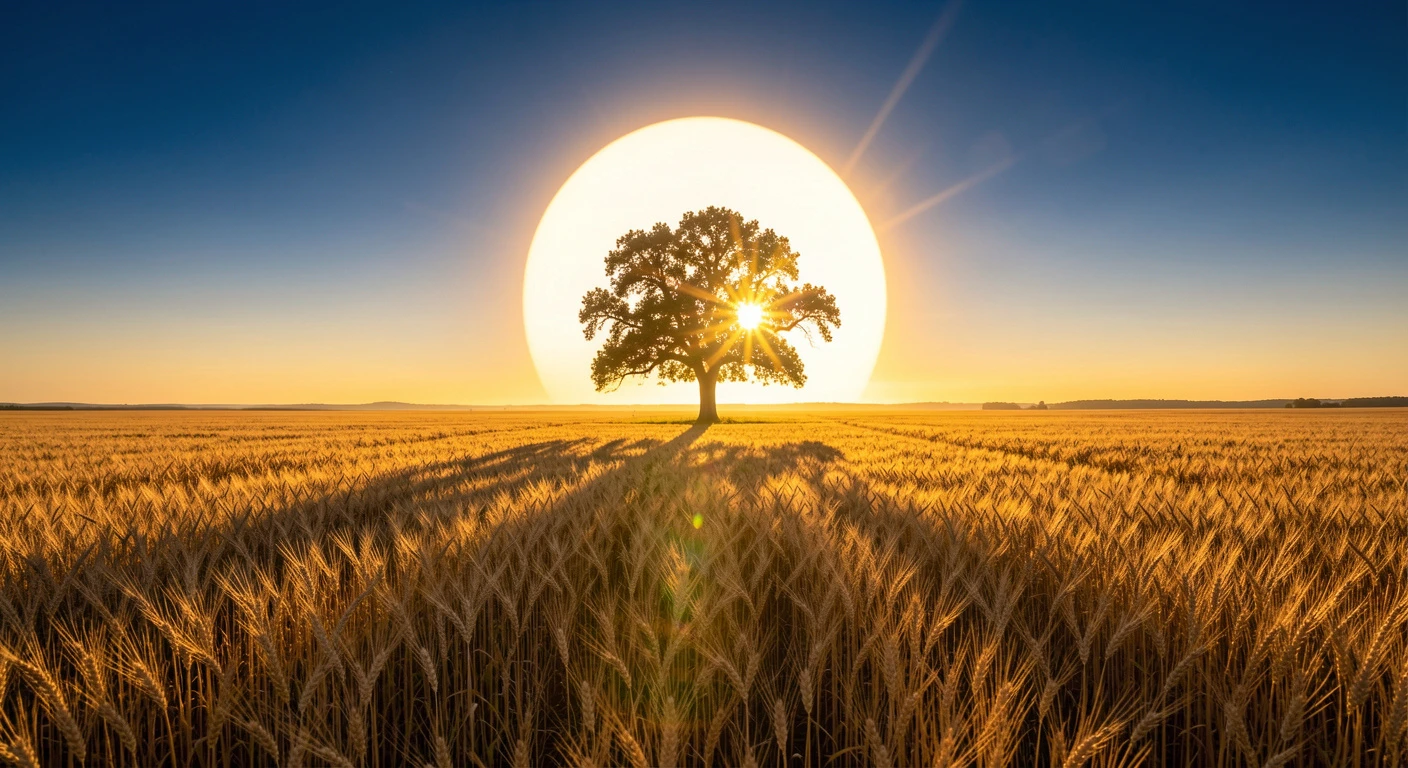 Summer solstice sunrise