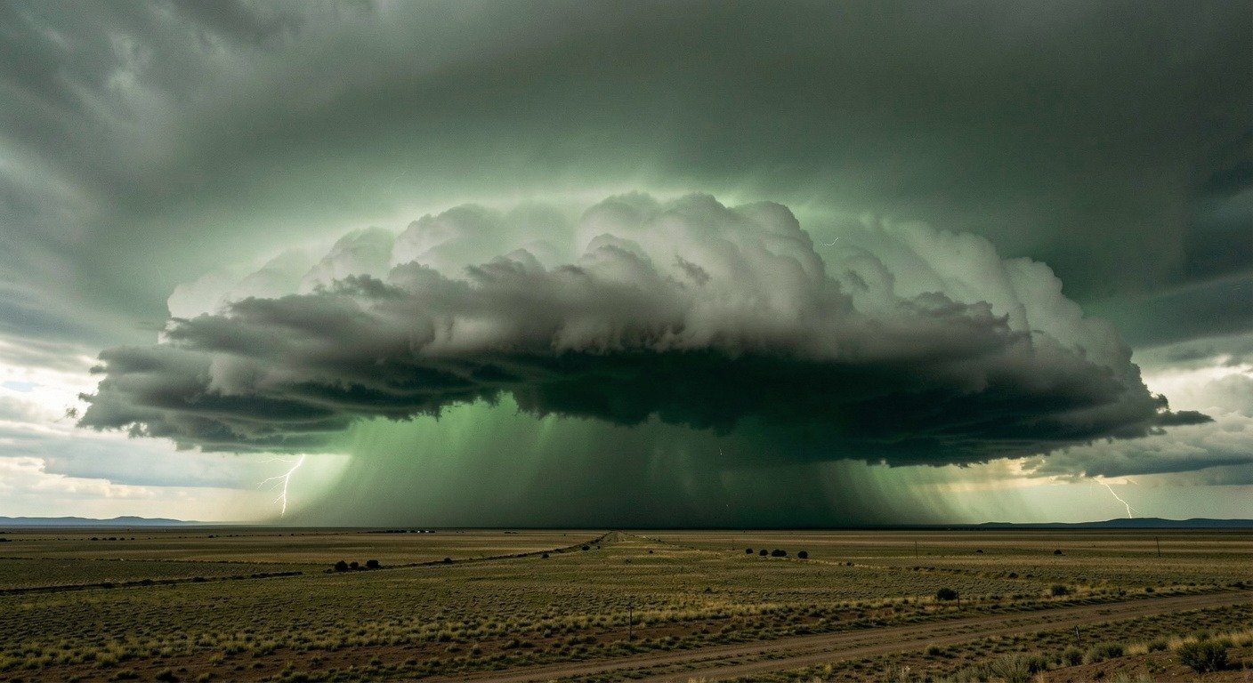 Derecho shelf cloud approaching