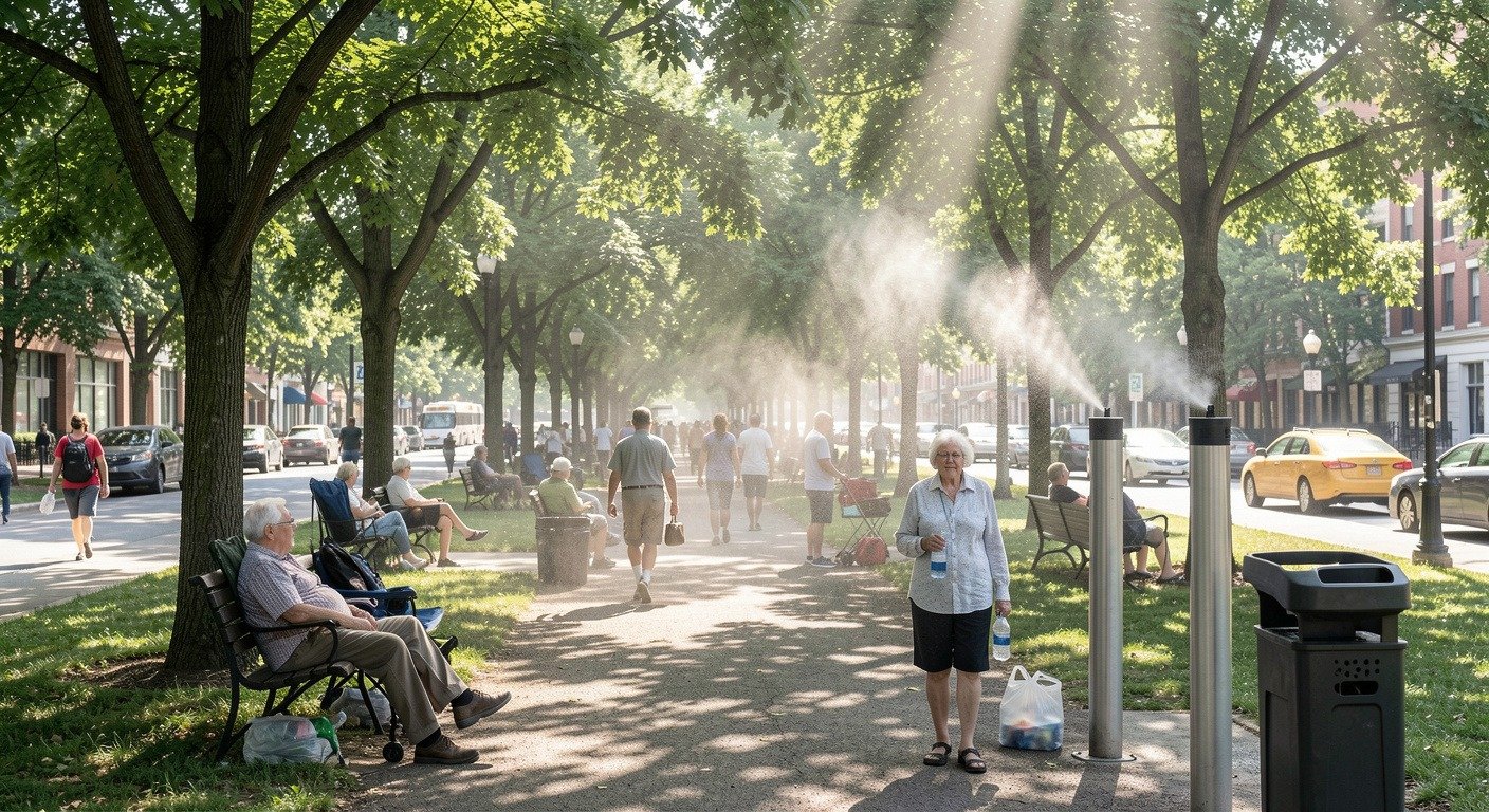 Community heat relief during solstice 2026 heat dome