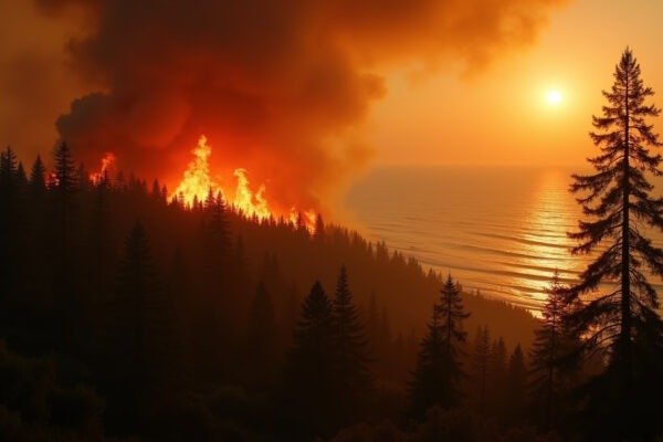 20,000 Evacuated as France Wildfires Engulf Cap Ferret Peninsula